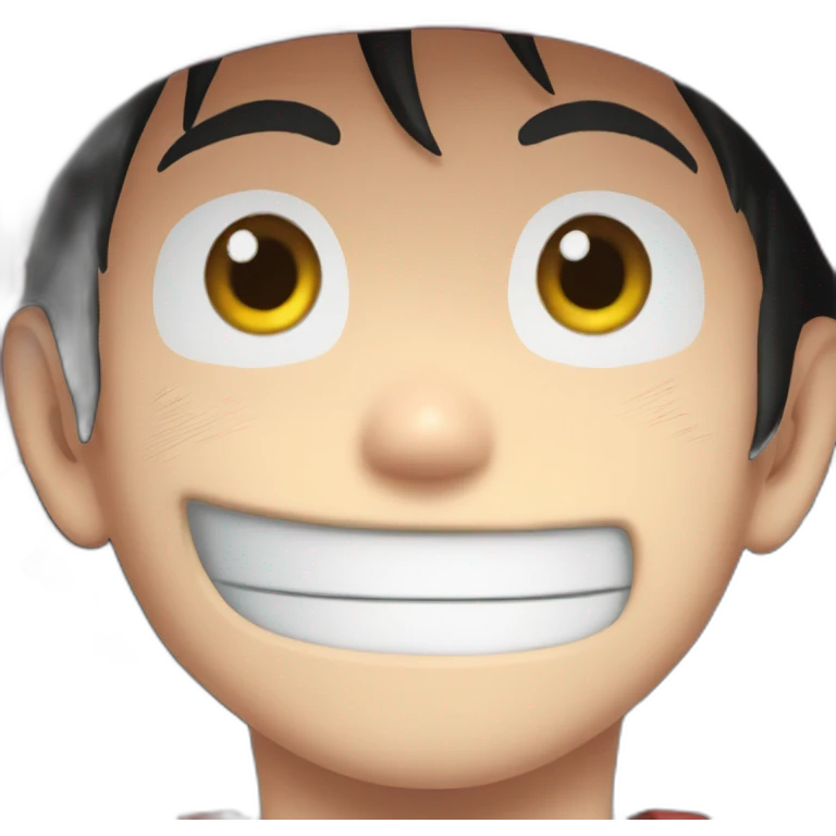 Luffy bye emoji