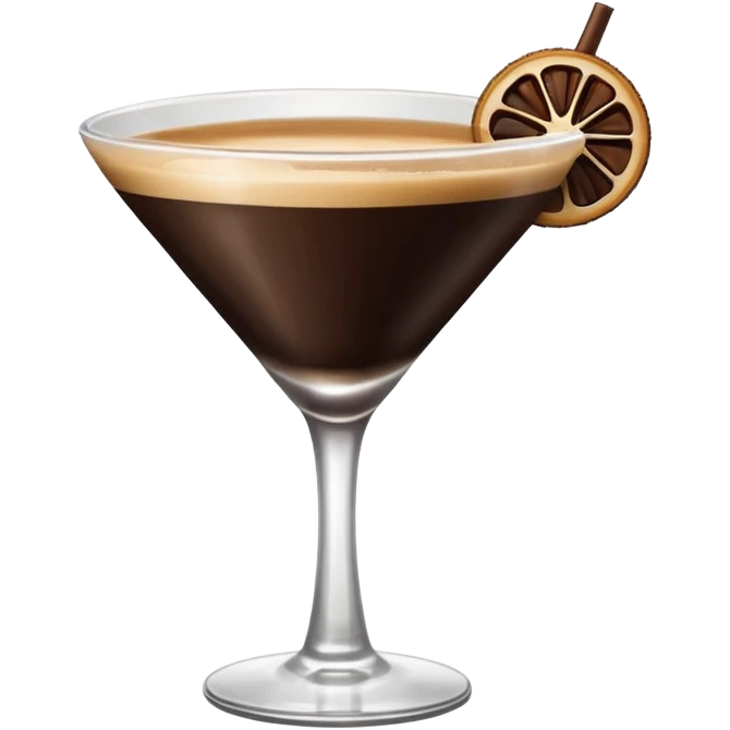Espresso martini no straw emoji