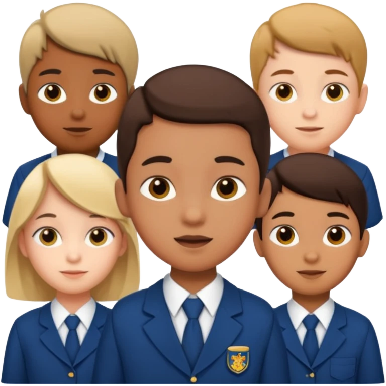 kid students School uniform emoji