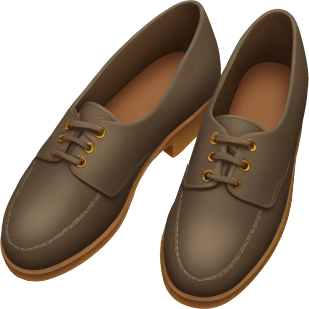 preppy shoes  emoji