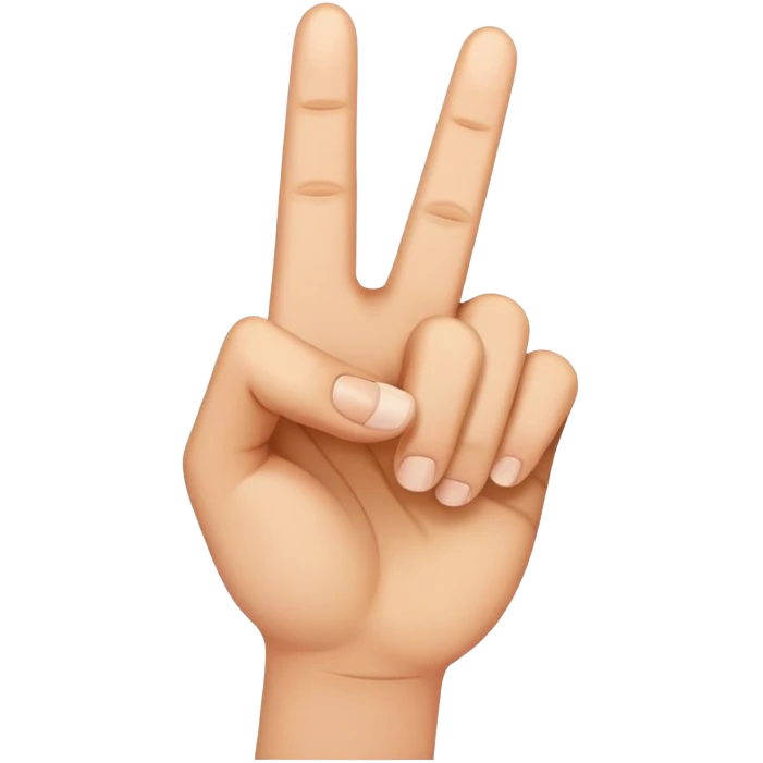 Middle finger emoji
