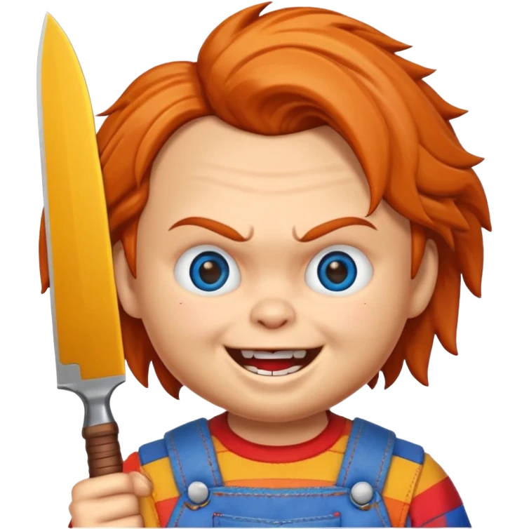 Un emojin de chuky emoji