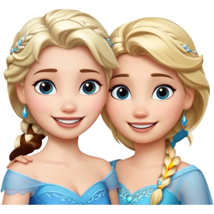 anna et elsa emoji