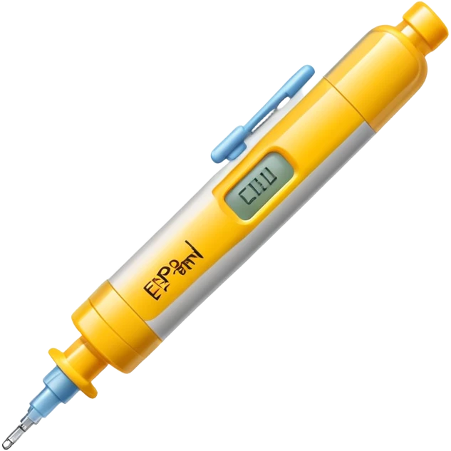 epipen auto-injector emoji
