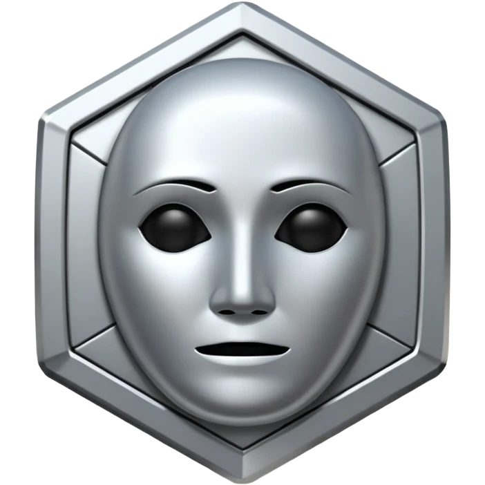 ai chip no face emoji