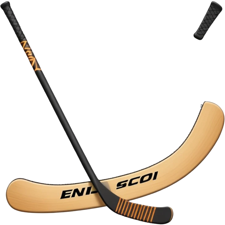 Hockey goalie stick emoji