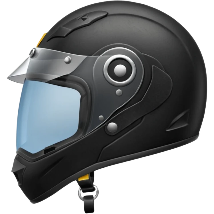 motorcycle helmet strap emoji