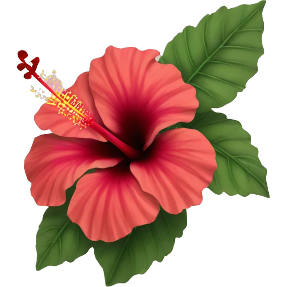 hibiscus  emoji