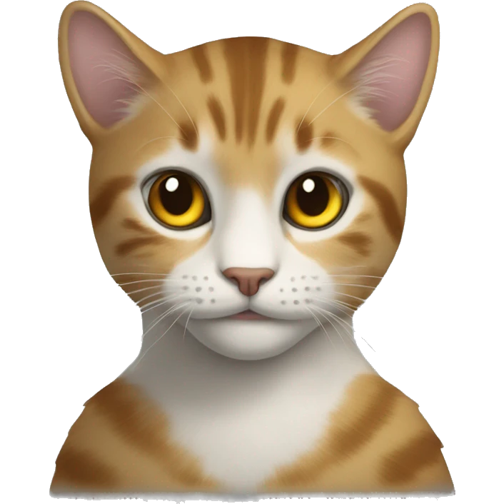 Кошка с бантиком emoji