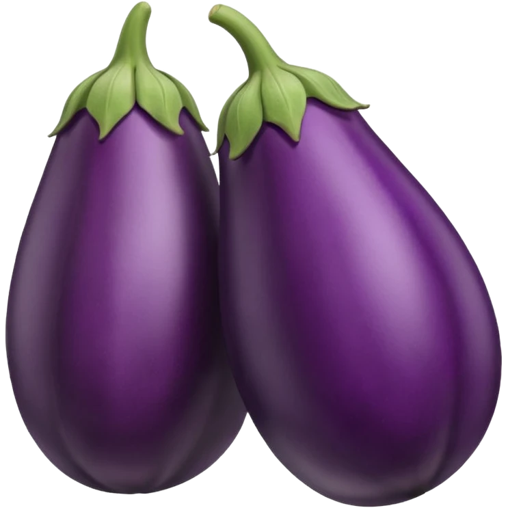 Eggplant with veins vascular emoji