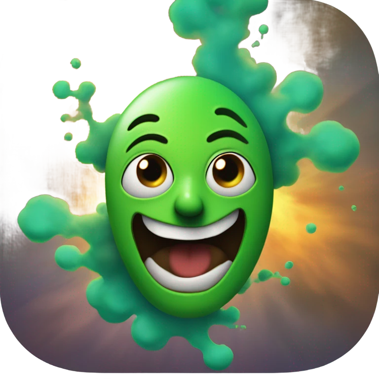 Evil stinky fart emoji