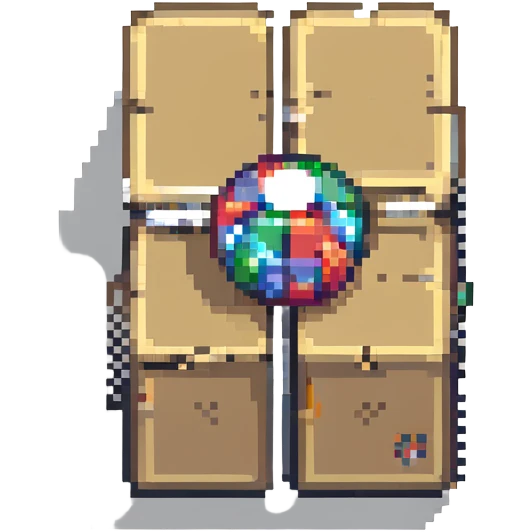 three boxes emoji