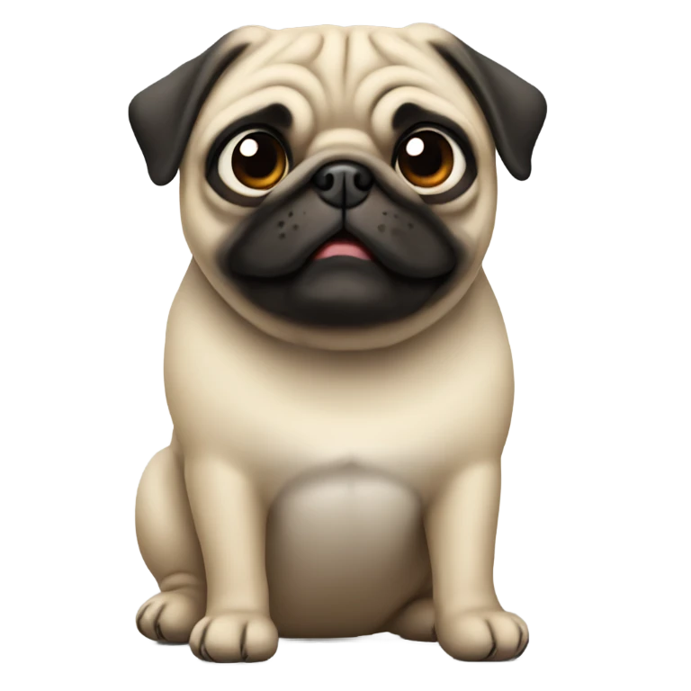Pug emoji