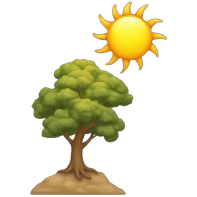 Sun emoji