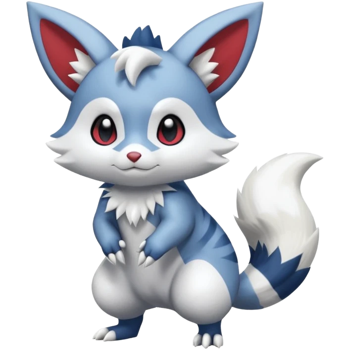 Furret-Meowstic-Zangoose-Hybrid (Full body) emoji