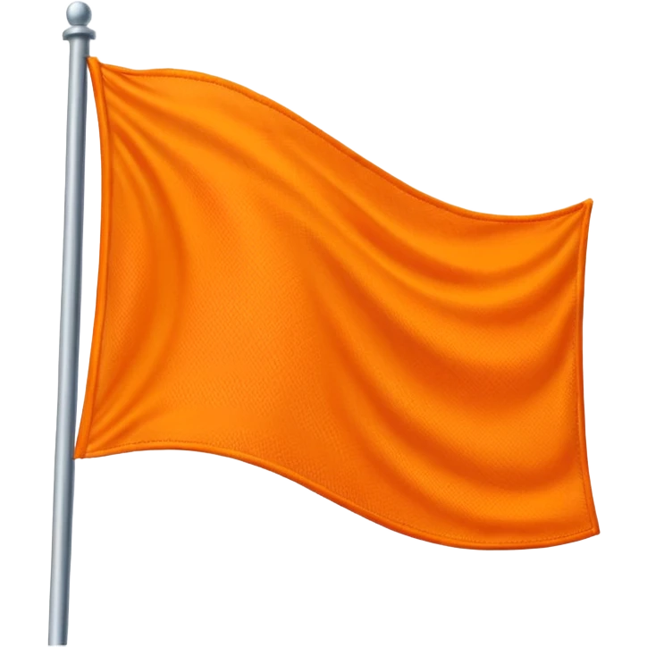 Orange flag emoji