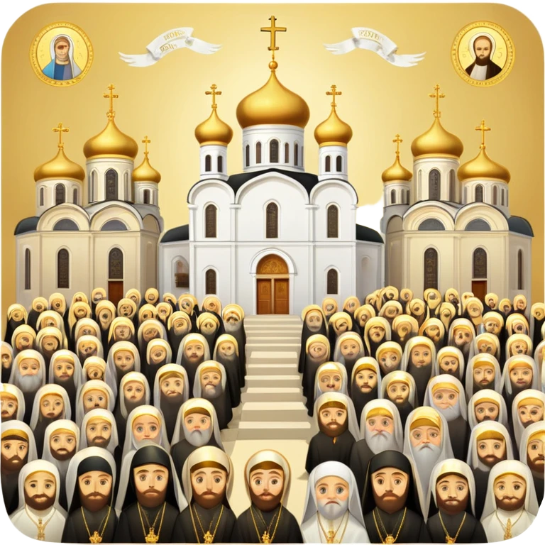 Russian orthodox church celebration emoji