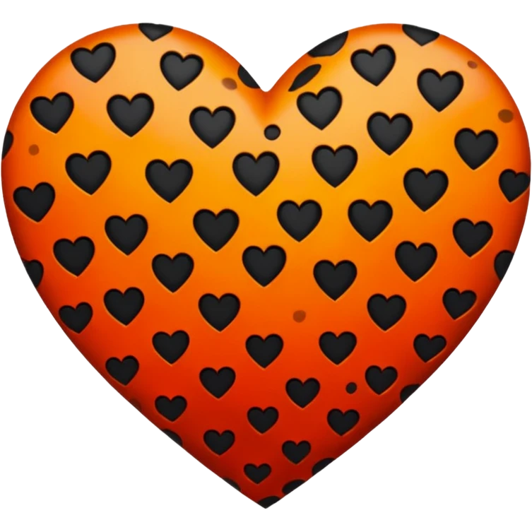 Heart chetah  emoji