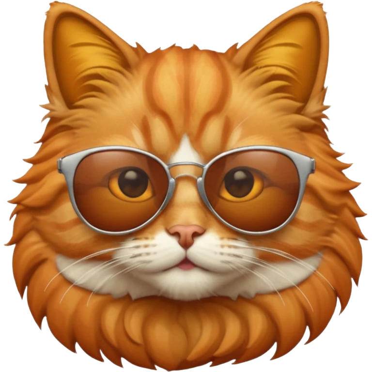 Cat wearing sunglasses emoji