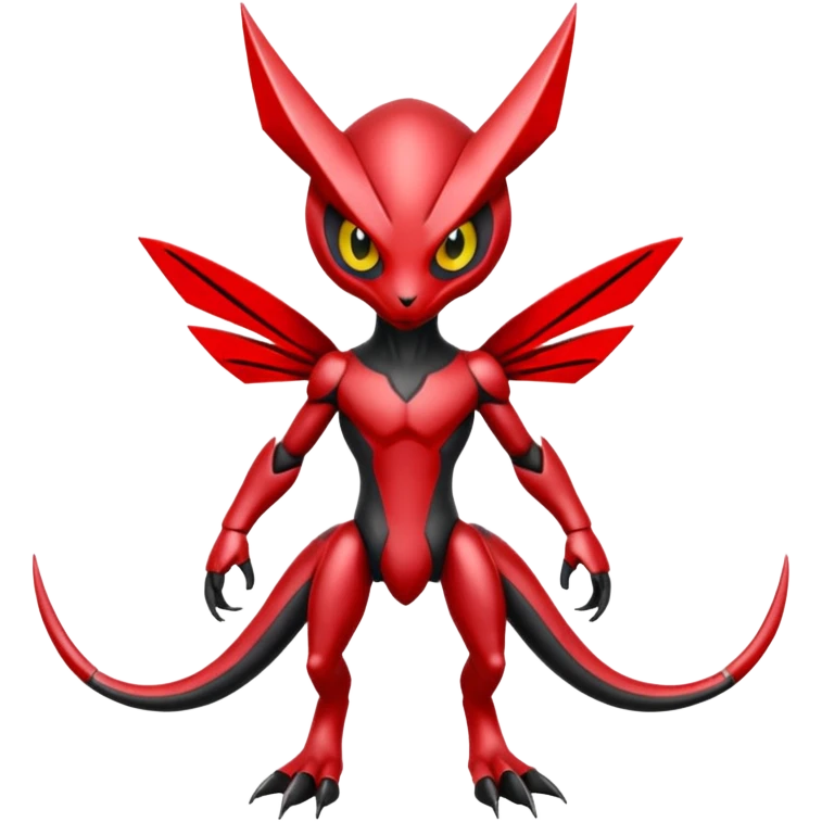 Scizor-Bisharp-Fakémon-hybrid-creature (full body)  emoji