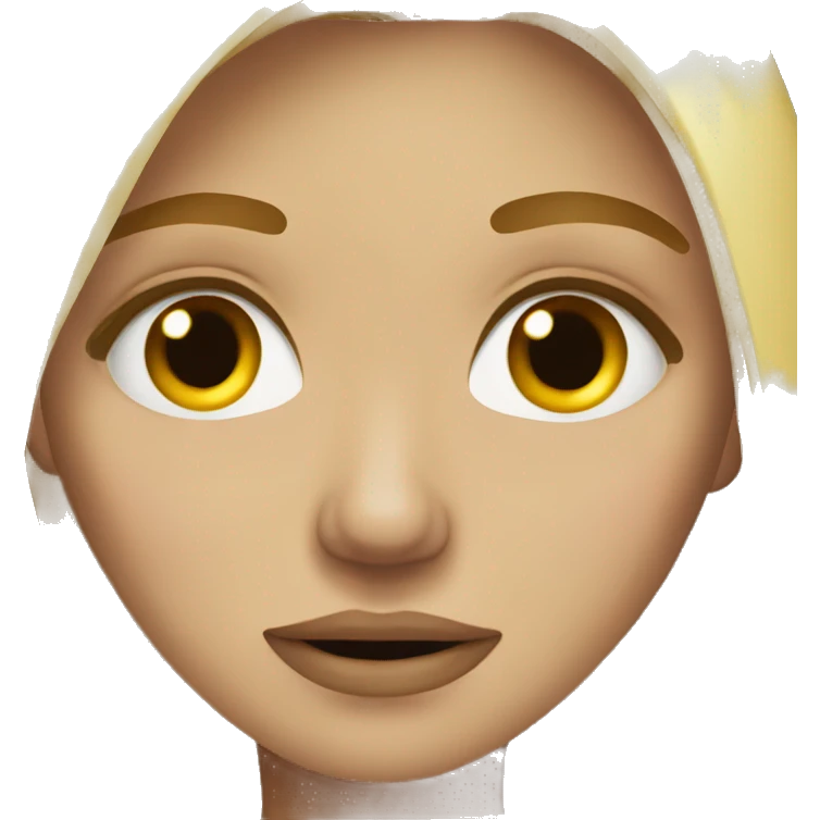 very beautiful blonde woman crying emoji