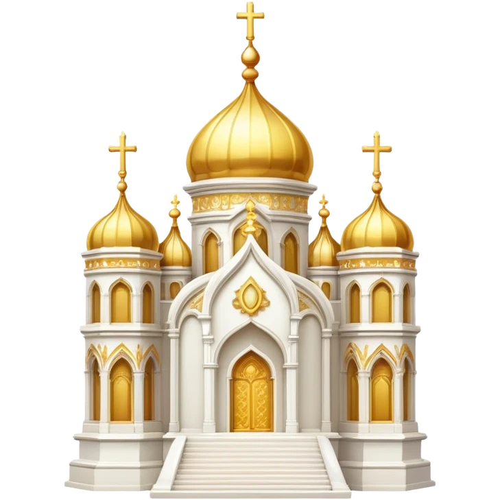 White and Golden Divine Holy Glorious Shiny Sparkly Scenic Scenery Deco Fakémon emoji