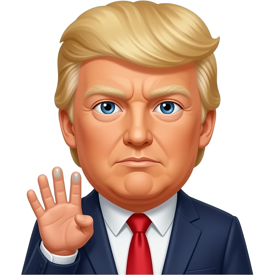 Donald trumps toenails emoji
