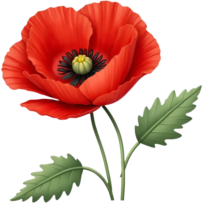 درخت خشخاش emoji