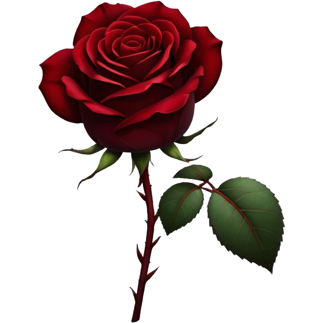 Black rose sisley emoji