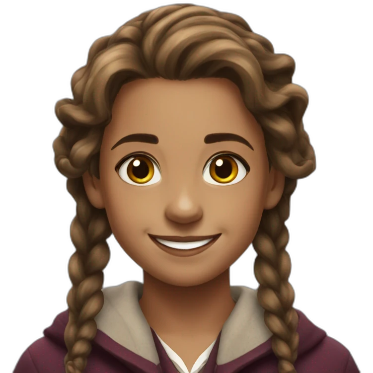 Little happy hermione emoji