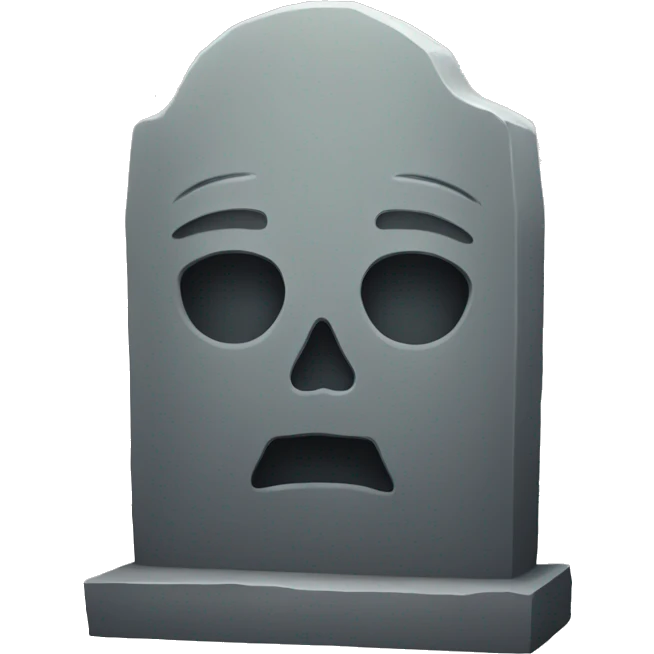 gravestone  emoji
