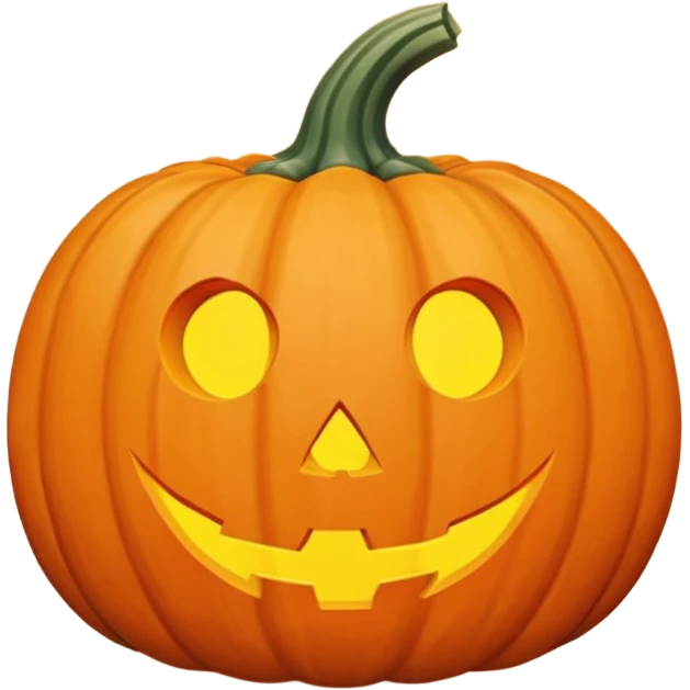 Halloween pumpkin pastel orange emoji