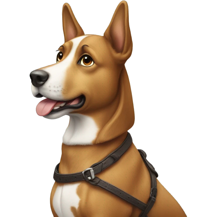 dog on horseback emoji