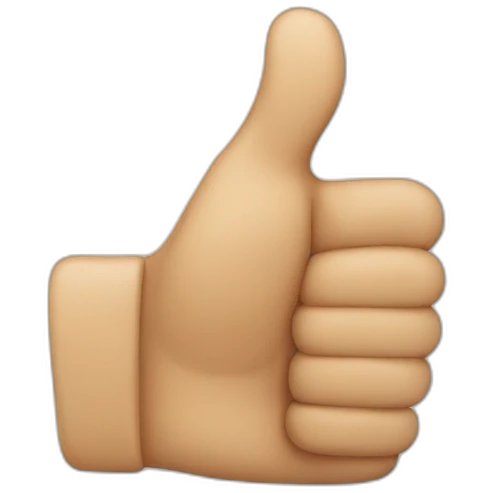 thumbs up emoji