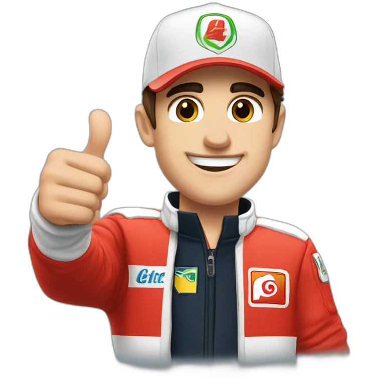 Charles leclerc Thumbs Up emoji