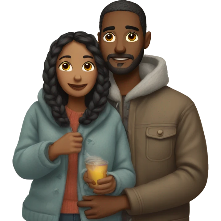 Cozy couple emoji