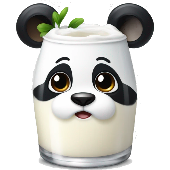 panda milk emoji
