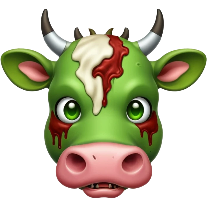 zombie cow  emoji