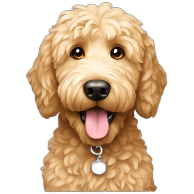 golden doodle emoji