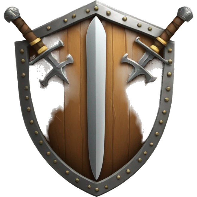 shield and crossed swords emoji
