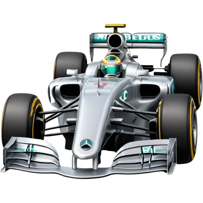 formula one mercedes emoji