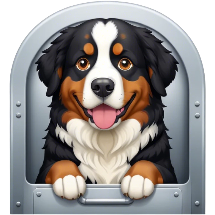 Safe flight bernese emoji