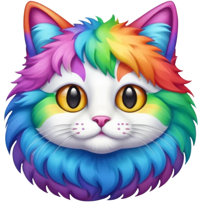 Rainbow Cat emoji