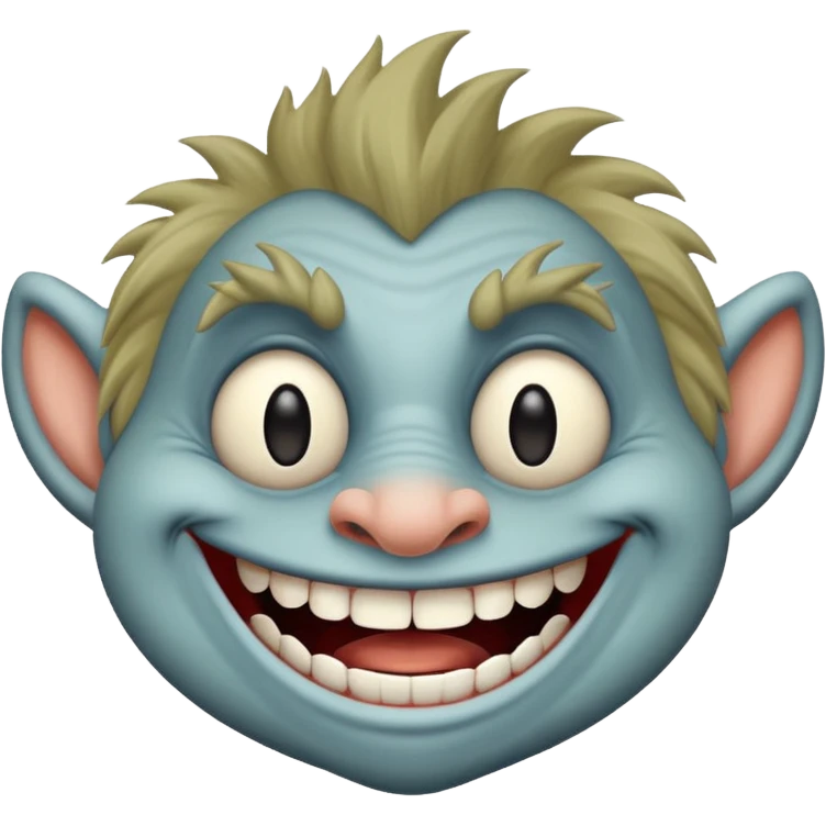 Troll face emoji