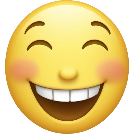 Upside down laughing  emoji