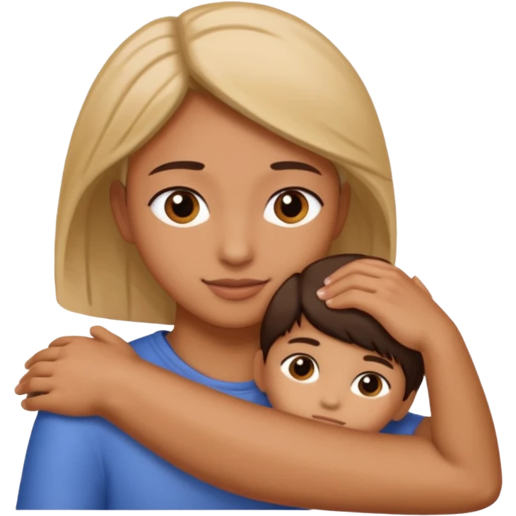 A Hand on placed on another persons shoulder zoomed in  emoji