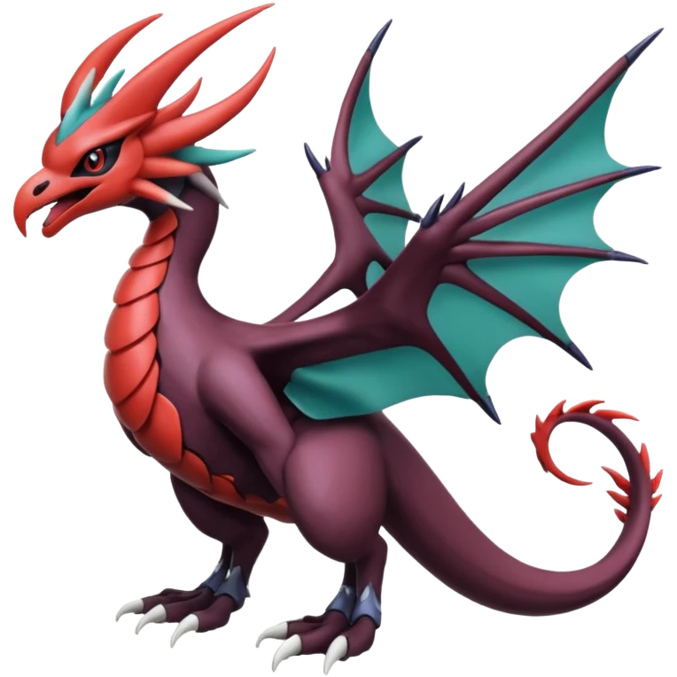 Yveltal-Noivern-Lugia-Fakémon-hybrid-creature (full body)  emoji