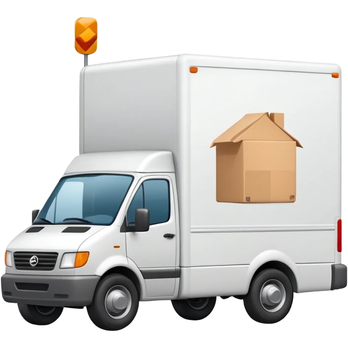 delivery van representing Lieferung delivery emoji