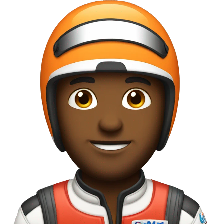 race car driver emoji