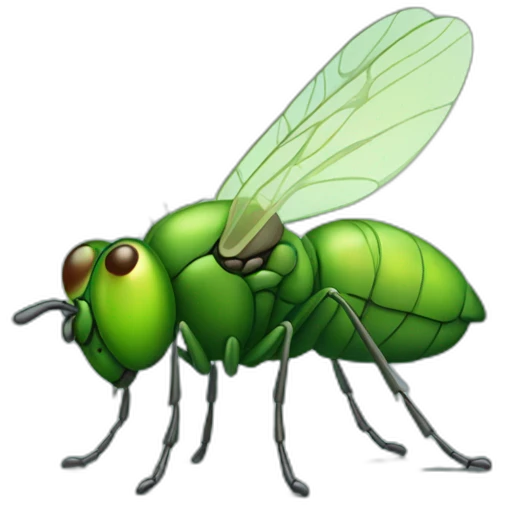 Green fly emoji